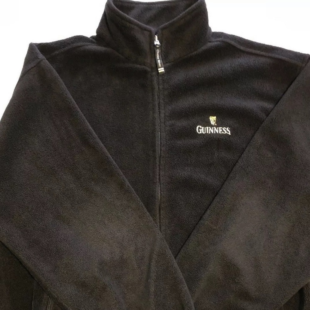 Guinness Stout Zip Up Fleece Jacket
